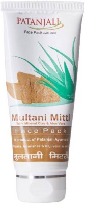 PATANJALI Multani Mitti Aloevera Face Pack (Pack of 2)(120 g)