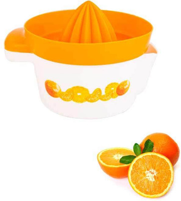 CREW4 Plastic Hand Juicer(Orange)