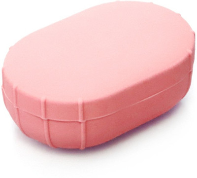 J Silicone Press and Release Headphone Pouch For Airdots Case(Full Pink)