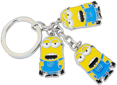 MGP FASHION High Quality Cartoon Triple Minion key chain Key Chain