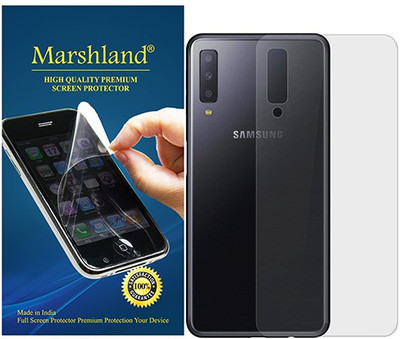 Marshland Back Screen Guard for Samsung Galaxy A7 2018 Edition, Anti Scratch Matte Finish, Back Screen Protector(Pack of 1)
