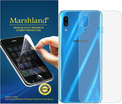 MARSHLAND Back Screen Guard for Samsung galaxy a30 Matte(Pack of 1)