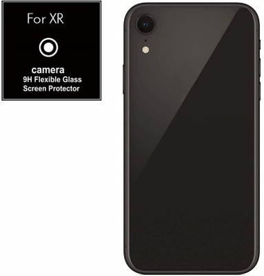Novo Style Camera Lens Protector for Apple iPhone XR Back Camera Lens Screen Guard Protector Flexible Tempered Glass(Pack of 1)