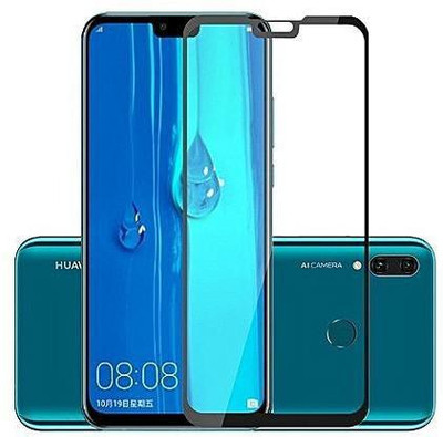 9H Edge To Edge Tempered Glass for Huawei Y9(Pack of 1)