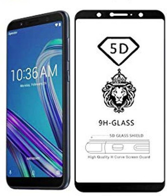 NaturalBuy Edge To Edge Tempered Glass for Asus Zenfone Max Pro M1(Pack of 1)