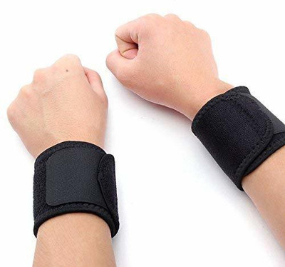 Just Rider 13 - WSG - Wrist Support Pack of 2 Wrist Support(Black)