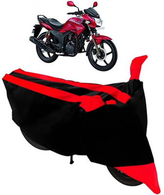 ELECTRIBLES Two Wheeler Cover for Honda(Hunk, Black, Red)