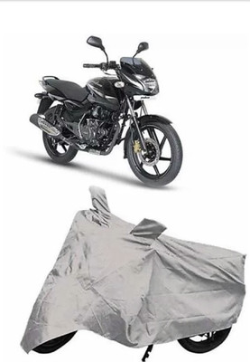 unik auto Two Wheeler Cover for Bajaj(Pulsar 150, Silver)