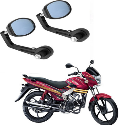 RWT Manual Rear View Mirror, Dual Mirror, Driver Side For Mahindra Centuro(Right, Left)