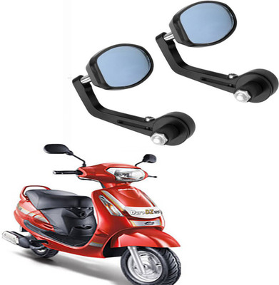 RK BEAUTY Manual Rear View Mirror, Driver Side For Mahindra Duro DZ(Right, Left)