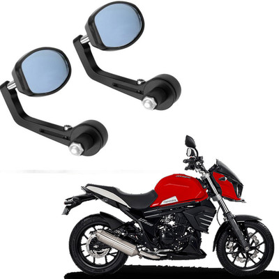 RK BEAUTY Manual Rear View Mirror, Driver Side For Mahindra Mojo(Right, Left)