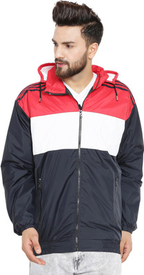 Derbenny Solid Men Wind Cheater