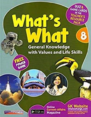 What's What - 8, 2019 Ed.(English, Paparback, Viva Education)