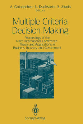 Multiple Criteria Decision Making(English, Paperback, unknown)