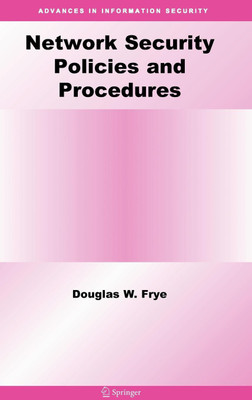 Network Security Policies and Procedures(English, Hardcover, Frye Douglas W.)