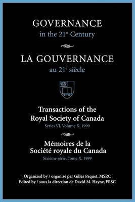 Governance in the 21st Century / Gouvernance Au 21e Siecle(English, Electronic book text, unknown)