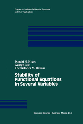 Stability of Functional Equations in Several Variables(English, Paperback, Hyers D.H.)