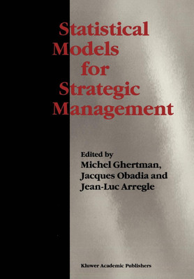 Statistical Models for Strategic Management(English, Paperback, unknown)