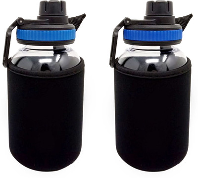 Prateek Kitchenware 500 ml Plastic Shaker(Pack of 2, Clear)