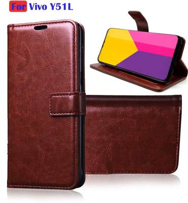FARMAISH Flip Cover for VIVO Y51L