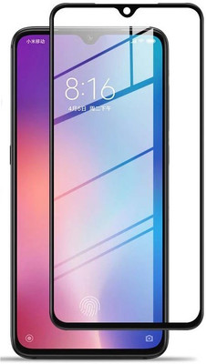 Q Box Edge To Edge Tempered Glass for Xiaomi Mi 9(Pack of 1)