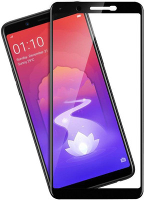 SRT Edge To Edge Tempered Glass for OPPO Realme 1(Pack of 1)