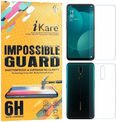 iKare Front and Back Screen Guard for OPPO F11(Pack of 2)
