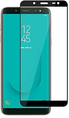 CellRize Edge To Edge Tempered Glass for Samsung Galaxy J8(Pack of 1)