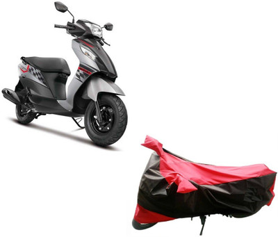 ANLOPE Two Wheeler Cover for Suzuki(Let's, Multicolor)