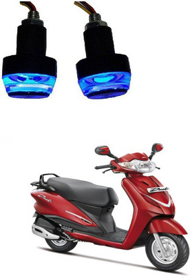 PRTEK Side LED Indicator Light for Universal For Bike 0000139 Headlight Motorbike LED for Hero (12 V, 12 W)(Duet, Pack of 2)