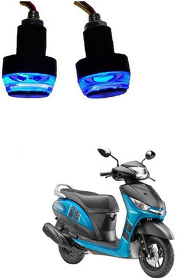PRTEK Side LED Indicator Light for Universal For Bike 0000185 Headlight Motorbike LED for Yamaha (12 V, 12 W)(Alpha, Pack of 2)