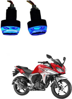 PRTEK Front LED Indicator Light for Yamaha Fazer(White, Blue)