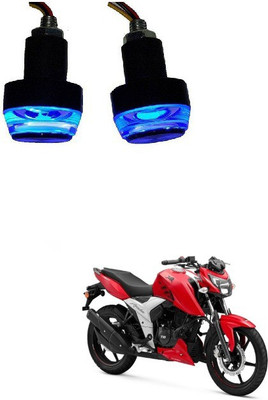 PRTEK Side LED Indicator Light for Universal For Bike 0000181 Headlight Motorbike LED for TVS (12 V, 12 W)(Apache RTR 160, Pack of 2)