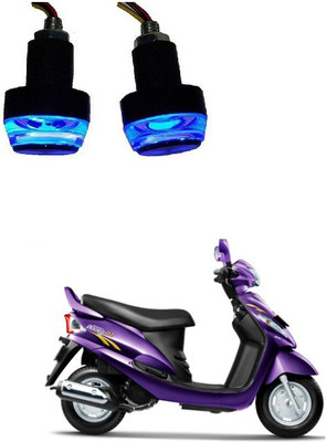 PRTEK Side LED Indicator Light for Universal For Bike 0000060 Headlight Motorbike LED for Mahindra (12 V, 12 W)(Rodeo RZ, Pack of 2)