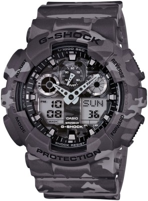 CASIO GA-100CM-8ADR G-Shock ( GA-100CM-8ADR ) Analog-Digital Watch  - For Men