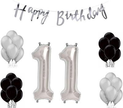 Tiank Innovation Combo for Birthday Party Decoration(11 Number Combo)(Set of 53)