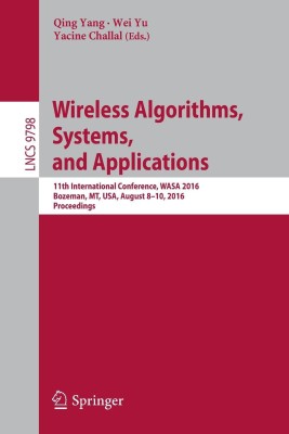 Wireless Algorithms, Systems, and Applications(English, Paperback, unknown)