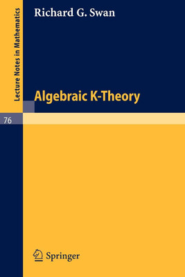 Algebraic K-Theory(English, Paperback, Swan Richard G.)