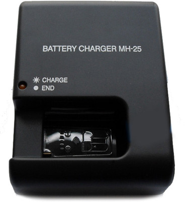 Onkliq MH-25 Charger Compatible EN-EL15 Battery  Camera Battery Charger(Black)
