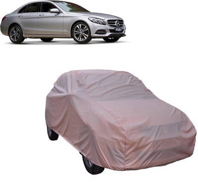 ANLOPE Car Cover For Mercedes Benz C220 (With Mirror Pockets)(Pink)