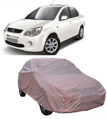 ANLOPE Car Cover For Ford Fiesta Classic (With Mirror Pockets)(Pink)