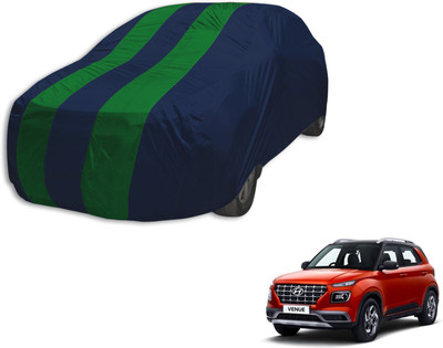 MOCKHE Car Cover For Hyundai Universal For Car (Without Mirror Pockets)(Blue, Green, For 2019 Models)