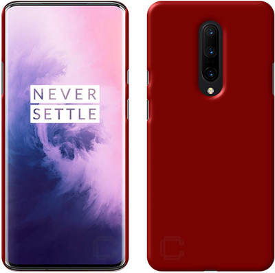 CASE CREATION Back Cover for Oneplus 7 Pro(Red, Dual Protection, Pack of: 1)