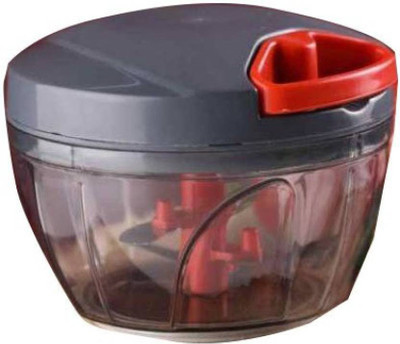 ALPHANOT Manual Food Chopper,Dori Chopper, Compact & Powerful Hand Held Vegetable Chopper/Blender to Chop Fruits/Vegetables/Nuts/Herbs/Onions/Garlics Vegetable Chopper(1 chopper, 1 container)