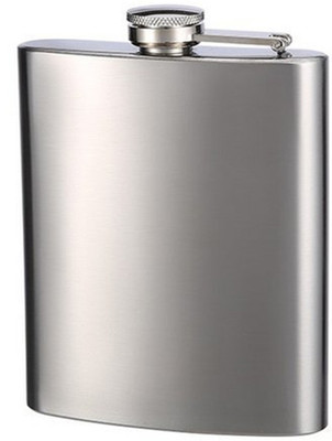Ashnit Stainless Steel (PLN) Liquor Holder / Wine Storage Bottle Stainless Steel Hip Flask(236 ml)