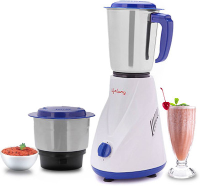 Lifelong Dynamite LLMG66 500 W Mixer Grinder(White, Blue, 2 Jars)