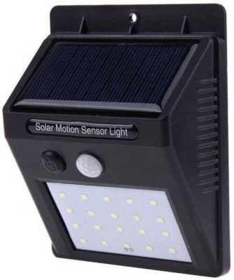 Goodsmaze 20 LED Solar Light PIR Motion Sensor Wall lamp Solar Light Set (pack of 1) Solar Light Set(Wall Mounted Pack of 1)