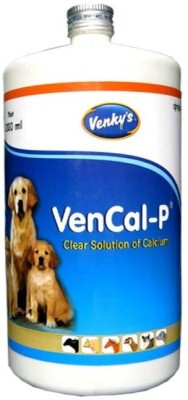 Venky's VenCal-P Calcium Supplement For Dogs & Puppy 1 Liter Pet Health Supplements(1 L)