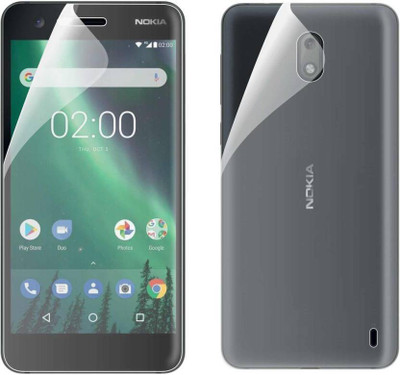 QuikDeal Front and Back Screen Guard for NOKIA X5(Pack of 1)