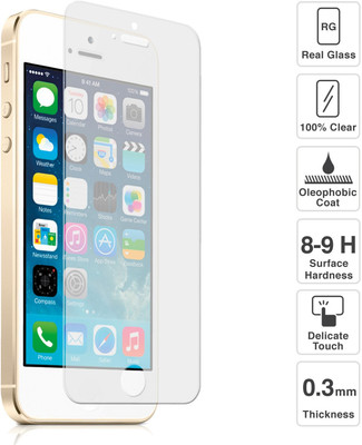 ELEF Tempered Glass Guard for Apple iPhone 5s(Pack of 3)